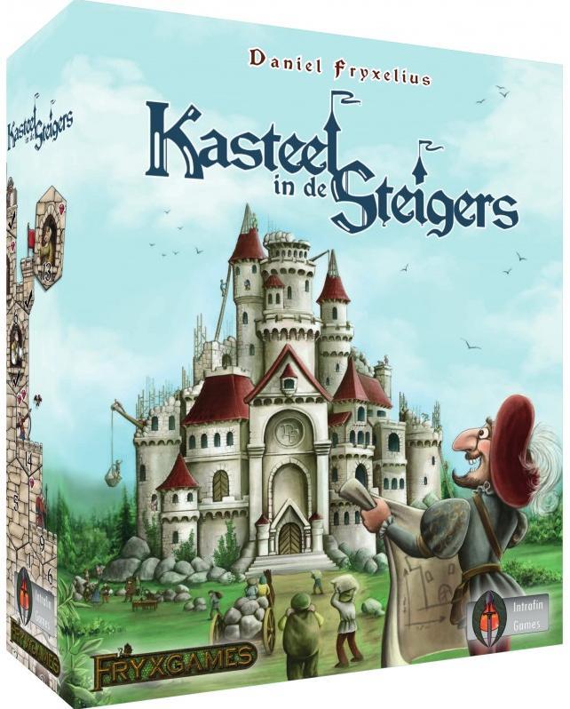 Kasteel in de Steigers - Bordspel | Intrafin Games -, Hobby en Vrije tijd, Gezelschapsspellen | Bordspellen, Nieuw, Verzenden