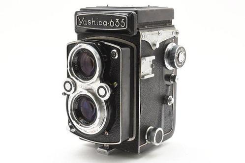 Yashica 635 6x6 3.5/80mm Twin lens reflex camera (TLR), Audio, Tv en Foto, Fotocamera's Analoog