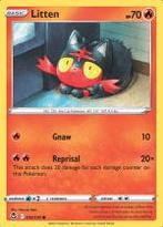 Litten 030/195 Reverse Holo Silver Tempest, Hobby en Vrije tijd, Verzamelkaartspellen | Pokémon, Ophalen of Verzenden, Nieuw, Losse kaart