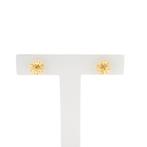 Gouden oorstekers | Vintage (oorbellen, glanzend, geelgoud), Sieraden, Tassen en Uiterlijk, Oorbellen, Ophalen of Verzenden, Gebruikt