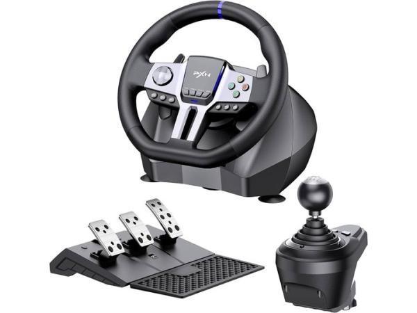 Veiling - PXN - V9 Gen 2 - Race/Game Stuur - Met Pedalen en, Spelcomputers en Games, Spelcomputers | Overige Accessoires, Gebruikt