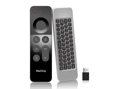 W3 Air Mouse 4-in-1 W3 Voice Remote 2.4g Draadloze, Huis en Inrichting, Woonaccessoires | Overige, Nieuw, Verzenden