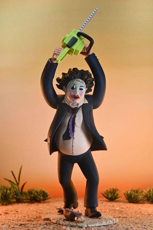 Texas Chainsaw Massacre Toony Terrors Action Figure 50th Ann, Verzamelen, Film en Tv, Nieuw, Ophalen of Verzenden