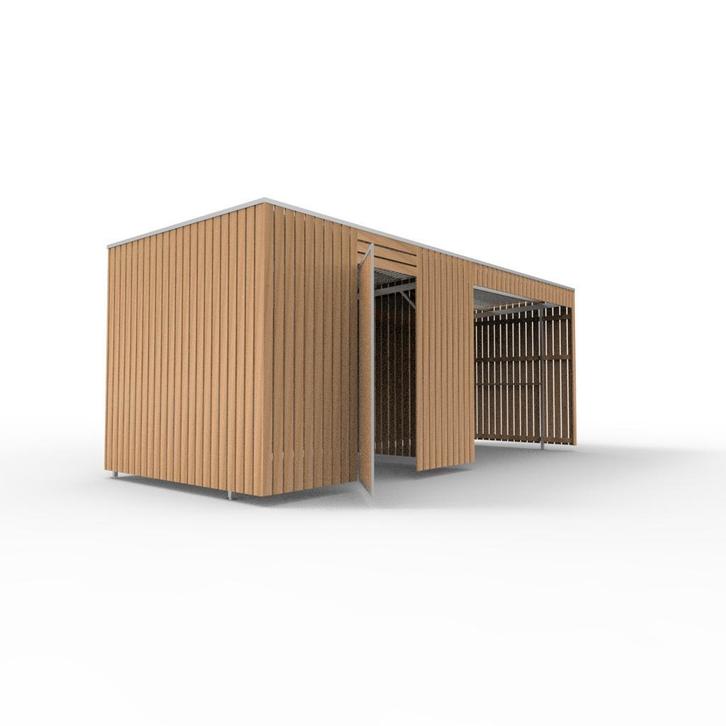 Fietsenstalling met berging, Fietsen en Brommers, Fietsaccessoires | Overige Fietsaccessoires, Nieuw