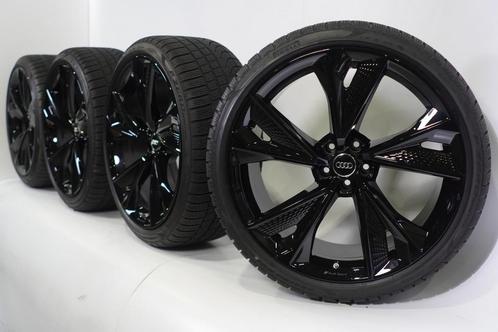 Audi RS6 22 inch velgen Pirelli Winterbanden Origineel, Auto-onderdelen, Banden en Velgen, Velg(en), Gebruikt, Overige maten, Winterbanden