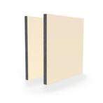 HPL Plaat Exterieur Ivoor Ral 1015 € 25.00 p/m2 6mm