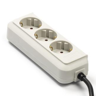 Stekkerdoos 3-voudig | Brennenstuhl | 1.5 meter (Grijs), Doe-het-zelf en Verbouw, Elektra en Kabels, Nieuw, Verzenden