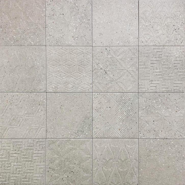 Wandtegel dipsy decor mud 15x15 op=op wandtegel, Doe-het-zelf en Verbouw, Tegels, Wandtegels, Nieuw, 10 m² of meer, Keramiek, Ophalen