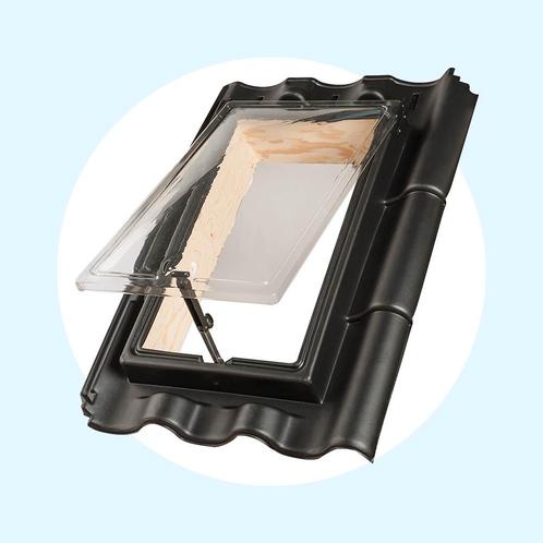 Ubbink PE Dakraam 9 pans Holle 385x665, Doe-het-zelf en Verbouw, Glas en Ramen, Nieuw, Verzenden
