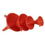 Benson Vierdelige trechterset - opvallend oranje - divers..., Ophalen of Verzenden, Nieuw