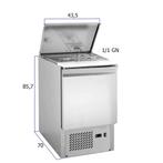 HCB Basic-line Saladette koelwerkbank - 1 deur - 43,5 cm -, Verzenden, Nieuw in verpakking, Koelen en Vriezen