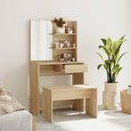 vidaXL Kaptafelset 74,5x40x141 cm sonoma eikenkleurig, Verzenden, Nieuw