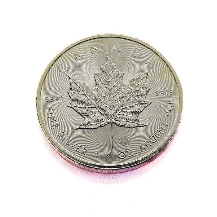 Canada. 5 Dollars 2015 - Maple Leaf, Postzegels en Munten, Edelmetalen en Baren