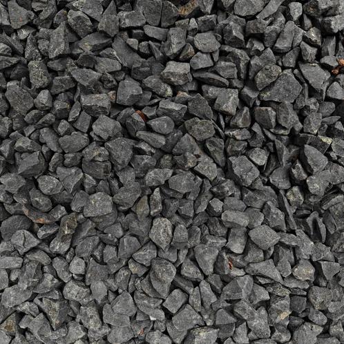 Basalt split | 8-16 mm | 1600 kg | Bigbag 1 m³, Tuin en Terras, Grind, Keien en Split, Split, Antraciet, Nieuw, Basalt, Ophalen of Verzenden