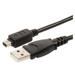 USB kabel 12-pins compatibel met Olympus CB-USB5,, Nieuw, Ophalen of Verzenden