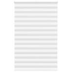 vidaXL Zebra rolgordijn 140x200 cm stofbreedte 135,9cm, Verzenden, Nieuw, Wit