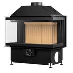 Inbouw Houtkachel Crystal 80 Open Side, Huis en Inrichting, Kachels, Nieuw