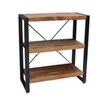 Sidetable mangohout (Ook in Zwart) 3 planken 90-140-180cm