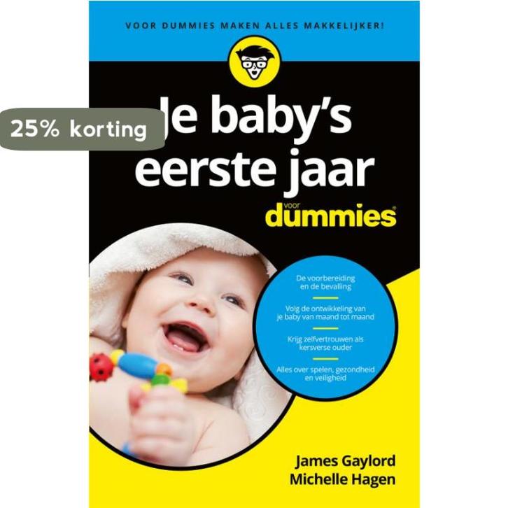 Je babys eerste jaar voor Dummies / Voor Dummies, Boeken, Zwangerschap en Opvoeding, Gelezen, Verzenden