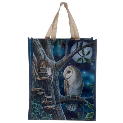 Boodschappentas Lisa Parker - Uil en fee NIEUW, Sieraden, Tassen en Uiterlijk, Tassen | Schoudertassen, Zwart, Nieuw, Ophalen of Verzenden