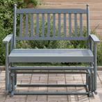 vidaXL Schuifbankje 118x70x104,5 cm massief populierenhout, Kinderen en Baby's, Verzenden, Nieuw