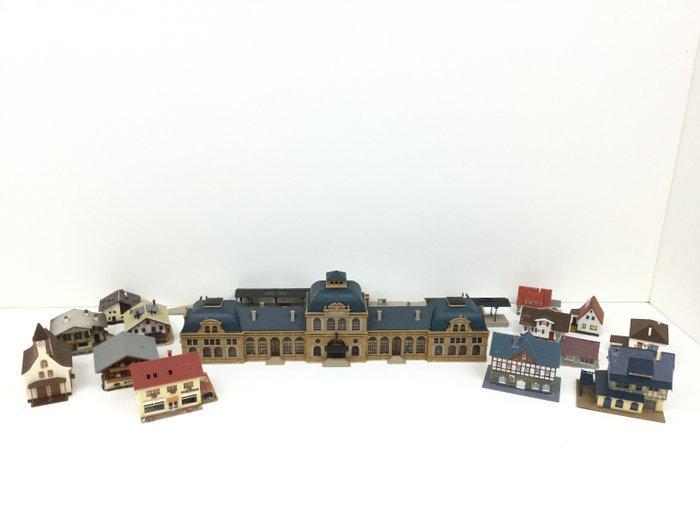 Vollmer, Faller N - Modeltreingebouwen (17) - Fraaie diverse, Hobby en Vrije tijd, Modeltreinen | N-Spoor