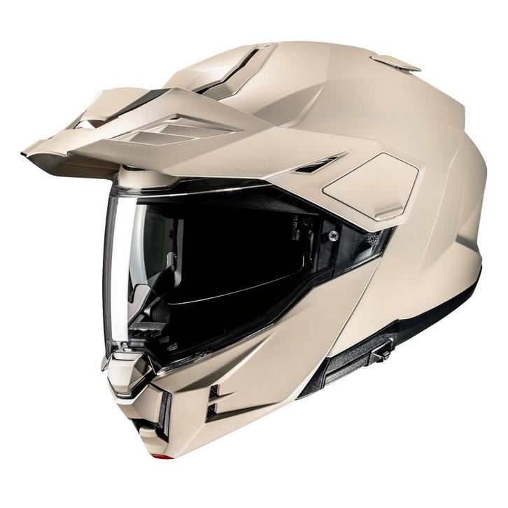 HJC i80 Solid Beige Adventure Motorhelm, Motoren, Kleding | Motorhelmen, Nieuw met kaartje, HJC, Offroadhelm, Verzenden