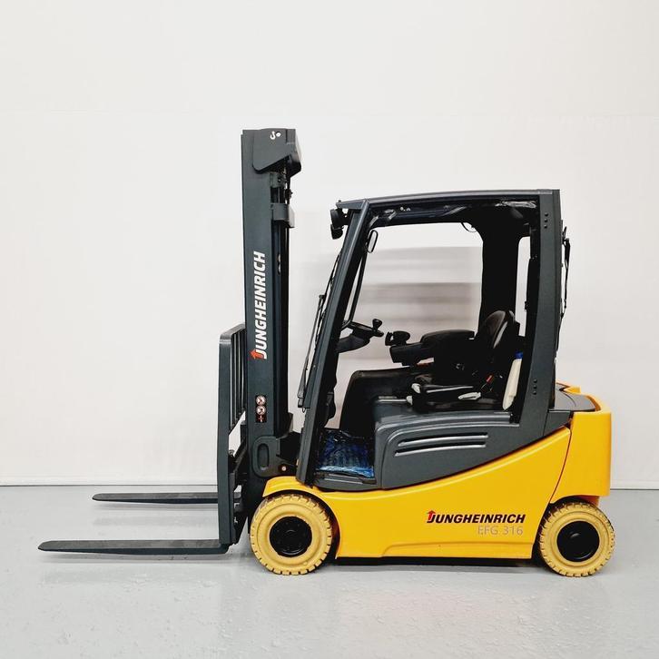 2014 - Jungheinrich EFG316 - elektrische heftruck - 5.50m, Zakelijke goederen, Machines en Bouw | Heftrucks en Intern transport