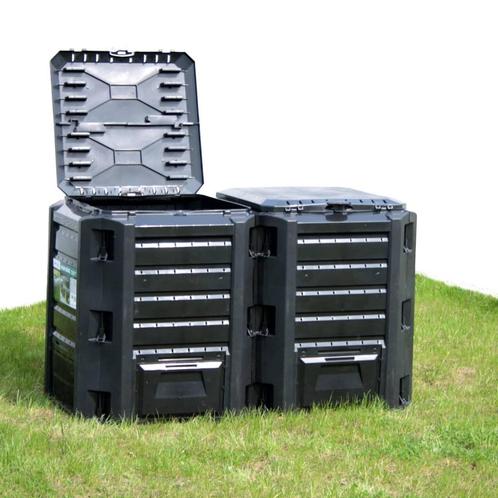 Compostbak 380L Zwart - Retourdeal! Duurzame Tuin | 35%, Tuin en Terras, Aarde en Mest, Compostbak, Ophalen of Verzenden