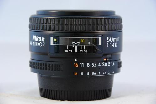 Nikon AF Nikkor 50mm/1.4D Ai-S PRIME LEES ADVERTENTIE, Audio, Tv en Foto, Fotografie | Lenzen en Objectieven, Gebruikt, Standaardlens