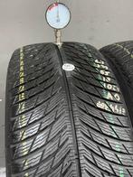 225/55/18 102V michelin winterbanden 6,7mm profiel 4 stuks, Auto-onderdelen, 18 inch, Gebruikt, Band(en), Personenwagen