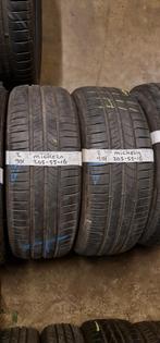 2x 205-55-16 Michelin Zomer 5mm €35 Per Band 205 55 16, Ophalen, Gebruikt, 16 inch, 205 mm