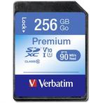Verbatim SDXC UHS-1 geheugenkaart / 256GB, Computers en Software, USB Sticks, Nieuw, Ophalen of Verzenden