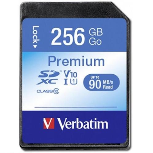 Verbatim SDXC UHS-1 geheugenkaart / 256GB, Computers en Software, USB Sticks, Ophalen of Verzenden