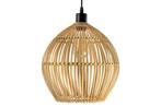 Hanglamp ORGANIC LIVING 30cm naturel bamboo - 40584, Huis en Inrichting, Lampen | Hanglampen, Ophalen of Verzenden, Nieuw