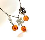 Ketting met hangers van natuurlijk Baltisch barnsteen -, Verzamelen, Mineralen en Fossielen