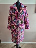 Bontjas Carnaval, Panterprint, Carnavalsjas, Luipaardprint, Maat 38/40 (M), Carnaval, Ophalen of Verzenden, Kleding