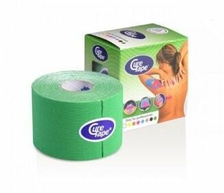 Curetape 5m x 5cm - 1 stuk - groen, Diversen, Verpleegmiddelen, Nieuw, Verzenden