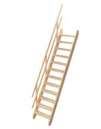 nieuwe rechte molenaar steektrap  trap 60x282 € 140 incl btw, Doe-het-zelf en Verbouw, Ladders en Trappen, Ophalen, Nieuw, Trap