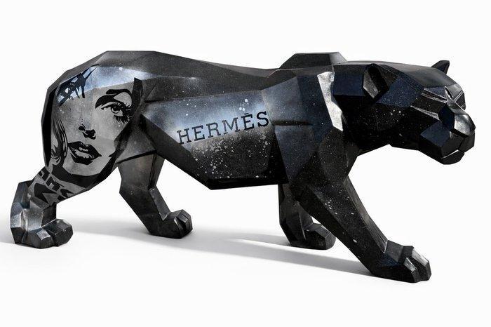 Daluxe Art - 1999 • Hermes Panther, Antiek en Kunst, Kunst | Designobjecten