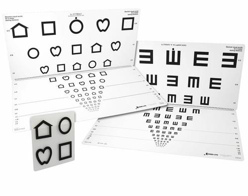 Good-Lite visuskaart LEA symbolen en Tumbling E (voor, Diversen, Verpleegmiddelen, Nieuw, Verzenden