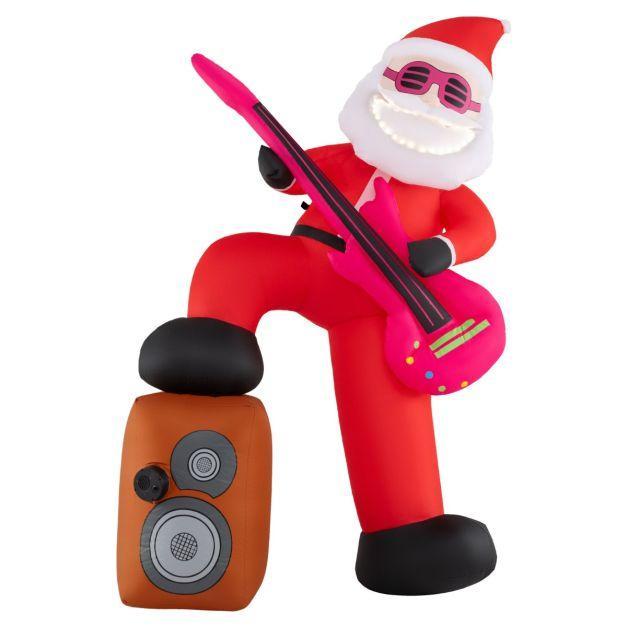 Kerstman - Kerstversiering - Kerstman met verlichting - Kers, Diversen, Kerst, Zo goed als nieuw, Verzenden