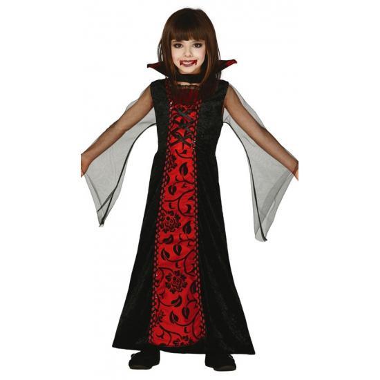 Verkleedkleding vampier kostuum meisje - Dracula Vampier k.., Kinderen en Baby's, Carnavalskleding en Verkleedspullen, Ophalen of Verzenden