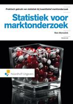 Statistiek voor marktonderzoek 9789001861339, Verzenden, Zo goed als nieuw