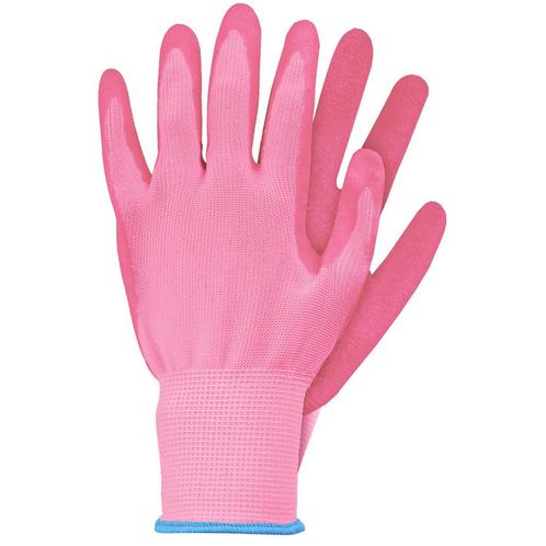 Talen Tools Werkhandschoenen Latex Roze - Maat S (Tuin), Tuin en Terras, Hand-tuingereedschap, Nieuw, Ophalen of Verzenden