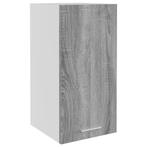 Hangkast 29,5x31x60 cm bewerkt hout grijs sonoma eikenkle..., Huis en Inrichting, Verzenden