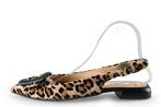 Notre-V slingbacks in maat 39 Panter | 15% korting, Kleding | Dames, Schoenen, Notre-V, Overige kleuren, Verzenden, Gedragen