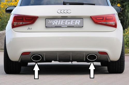 Rieger Einddemper, Links / Rechts, 1x140x90 Oval Type 32 | A, Auto-onderdelen, Uitlaatsystemen, Nieuw, Verzenden