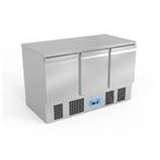 Koelwerkbank - 3 Deuren - 400 Liter - 1365X700X860(h)mm, Ophalen of Verzenden, Nieuw in verpakking, Koelen en Vriezen