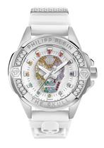 Philipp Plein The $kull PWNAA1023 dameshorloge 41 mm, Sieraden, Tassen en Uiterlijk, Horloges | Dames, Nieuw, Overige merken, Staal